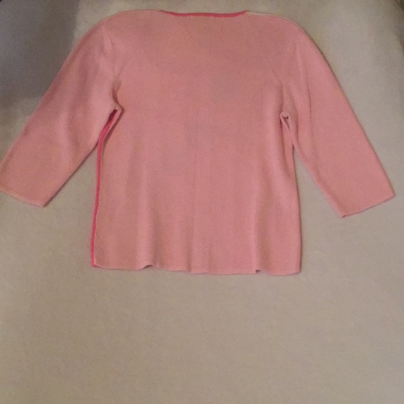 Pink patchwork sweater - Picture 3 of 3